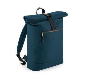 Bag Base BG286 - Roller Zipper Backpack In Recycled Materials Petrol