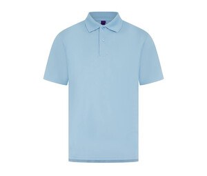 Henbury HY475 - Cool Plus Men's Polo Shirt Light Blue