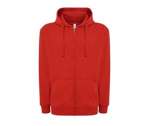 JHK JK297 - Zip-Up Hoodie Red