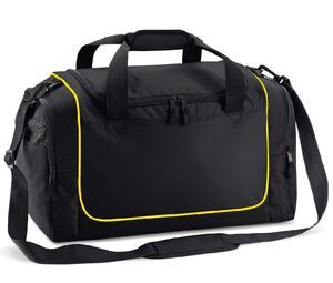 Quadra QD77S - Teamwear locker room sports bag Black / Yellow