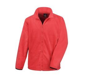 Result RS220 - Men's Long Sleeve Large Zip Fleece Red