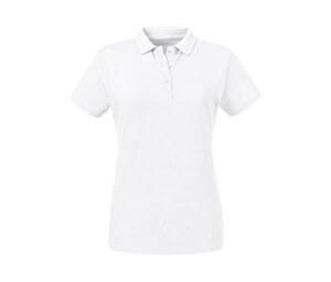 RUSSELL RU508F - Polo organique femme White