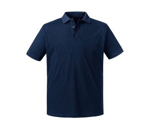 RUSSELL RU508M - Polo organique homme French Navy