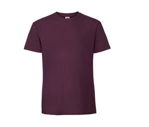 Fruit of the Loom SC200 - 60° Men's T-Shirt Burgundy