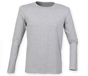 SF Men SF124 - Mens long-sleeved stretch t-shirt