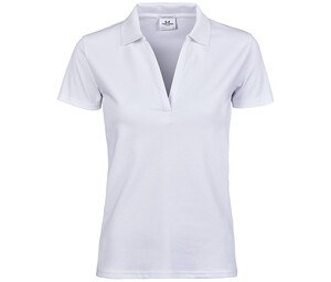 Tee Jays TJ1409 - Womens luxury V-neck stretch polo