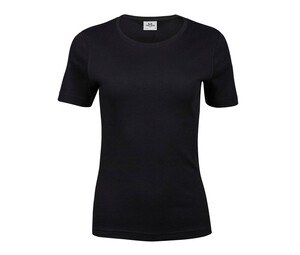 Tee Jays TJ580 - Womens interlock tee Black