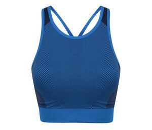 Tombo TL351 - Short Women's T-shirt Bright Blue / Navy