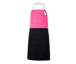 VELILLA V4210B - Two-tone apron Fuchsia