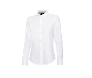 VELILLA V5005S - Women's stretch oxford shirt White