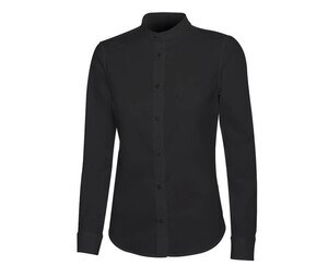 VELILLA V5015S - WOMEN'S SHIRT WITH MAO COLLAR Black