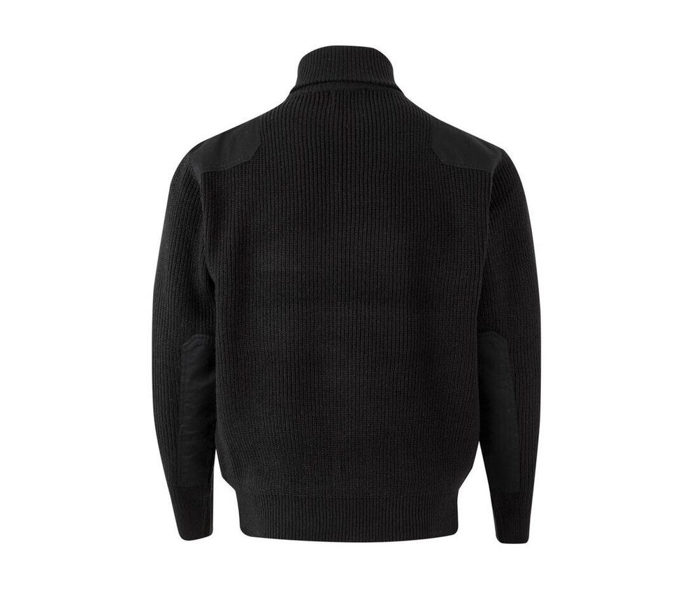 VELILLA VL101 - THICK PULLOVER WITH STAND-UP COLLAR