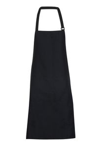 Ramo AP503B - Full-Bib Apron - 190 gsm poly/cotton Black