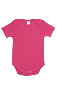 Ramo B101BL - Baby Short Sleeve Romper Hot Pink