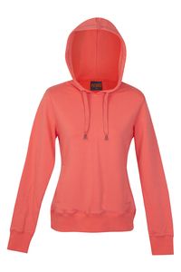 Ramo F280ZZ - Ladies Spandex Zip Hoodie Orange