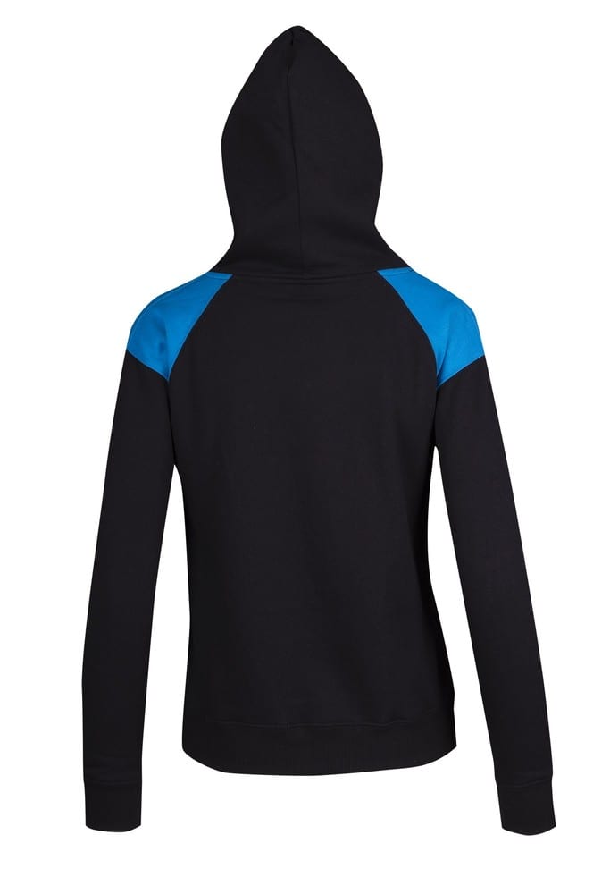 Ramo F303UN - Ladies/Juniors  Shoulder Contrast Panel Hoodie