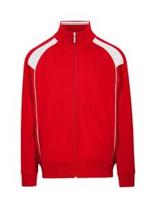 Ramo F400HZ - Mens' Unbrushed Contrast Jacket Red/White