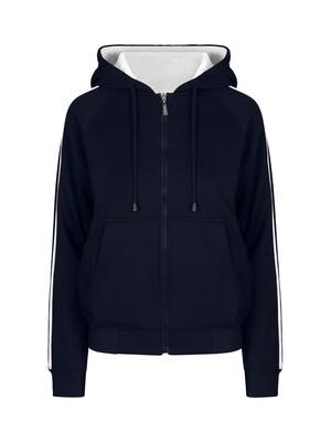 Ramo F600UN - Ladies/Junior stripe sleeves Hoodies