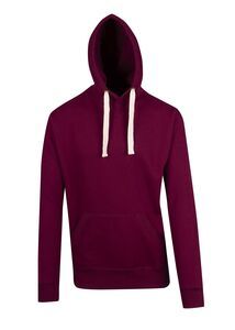 Ramo F808HP - Mens Brushed Heavy  Fleece Hoodie Maroon