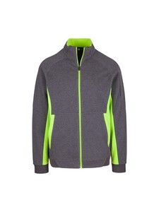 Ramo J487HZ - Mens' Icon Jacket - 4xl + 5xl Dark Marl/Lime