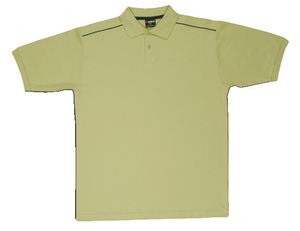 Ramo P700HB - Mens 100% Cotton Pique Knit With Piping