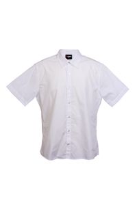 Ramo S003MS - Mens Short Sleeve Shirts White