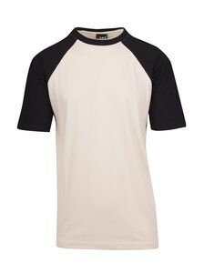 Ramo T232RG - Raglan Sleeve Tee Bone/Black