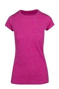 Ramo T449LD - Ladies Greatness Athletic T-shirt Hot Pink Heather