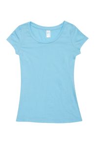 Ramo T501LD - Ladies Cotton/Spandex T-shirt Aqua