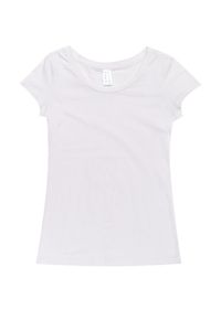Ramo T501LD - Ladies Cotton/Spandex T-shirt White
