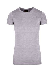 Ramo T601LD - Ladies American Style T-shirt Grey Marl