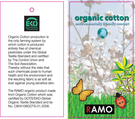 Ramo T901OR - Mens Organic Cotton Tee