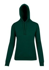 Ramo TH22UN - Ladies/Juniors Kangaroo Pocket Hoodies Bottle Green