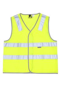 Ramo V001HP - 100% Polyeter Vest with 3M reflective tape Yellow
