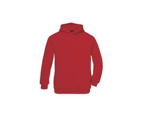 B&C BC511 - Hooded child sweatshirt Red