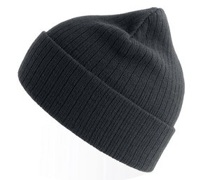 Atlantis AT208 - Recycled polyester beanie Dark Grey Melange