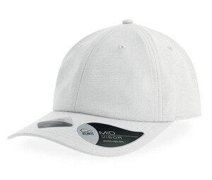 Atlantis AT211 - 6-panel cap Mid visor White