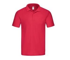 Fruit of the Loom SC282 - Cotton polo shirt Red