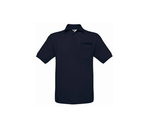 B&C BC415 - Men's polo shirt with pocket Navy