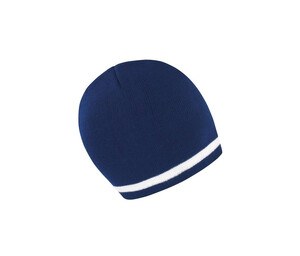 RESULT RC368 - NATIONAL BEANIE Navy / White