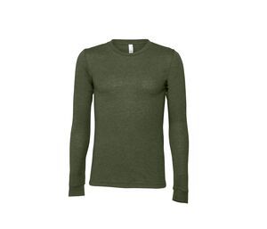 Bella + Canvas BE3501 - Unisex Long Sleeve T-Shirt Military Green