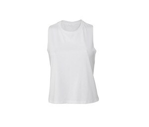 Bella + Canvas BE6682 - Women's racerback tank top Solid White Blend