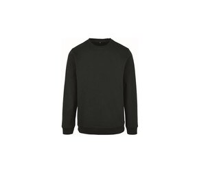 Build Your Brand BYB003 - Round neck sweatshirt Black