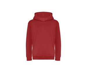 AWDIS JH201J - Children's organic cotton hoodie Fire Red