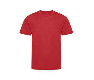 Just Cool JC201J - Children's recycled polyester sports t-shirt Fire Red