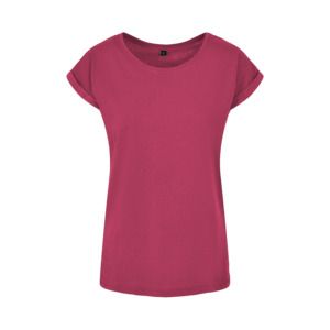 Build Your Brand BY021 - Women's T-shirt Hibiskus Pink