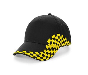 Beechfield BF159 - Women's Cap 100% Cotton Black / Yellow