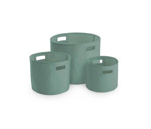 WESTFORD MILL WM574 - CANVAS STORAGE TUBS Sage Green