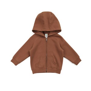 Ramo F140ZZ - Babies Cotton Care Kangaroo Zip Pocket Hoodie