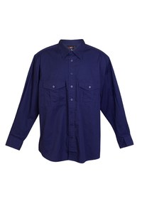 Ramo S005ML - Cotton Drill  Work long Sleeve Shirt